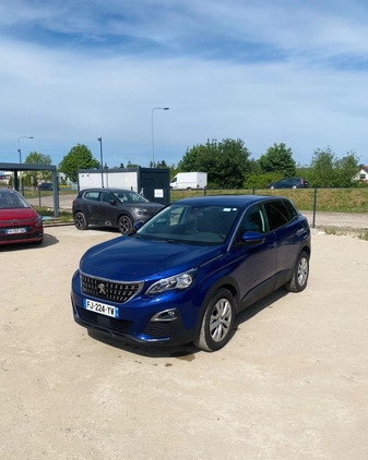 Peugeot 3008 cena 49050 przebieg: 164625, rok produkcji 2019 z Brusy małe 254